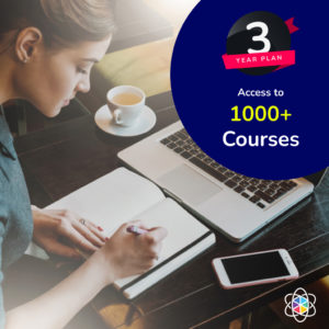 E Academy Subscription - 3 Years Plan (Access to 1000+ Courses) £89